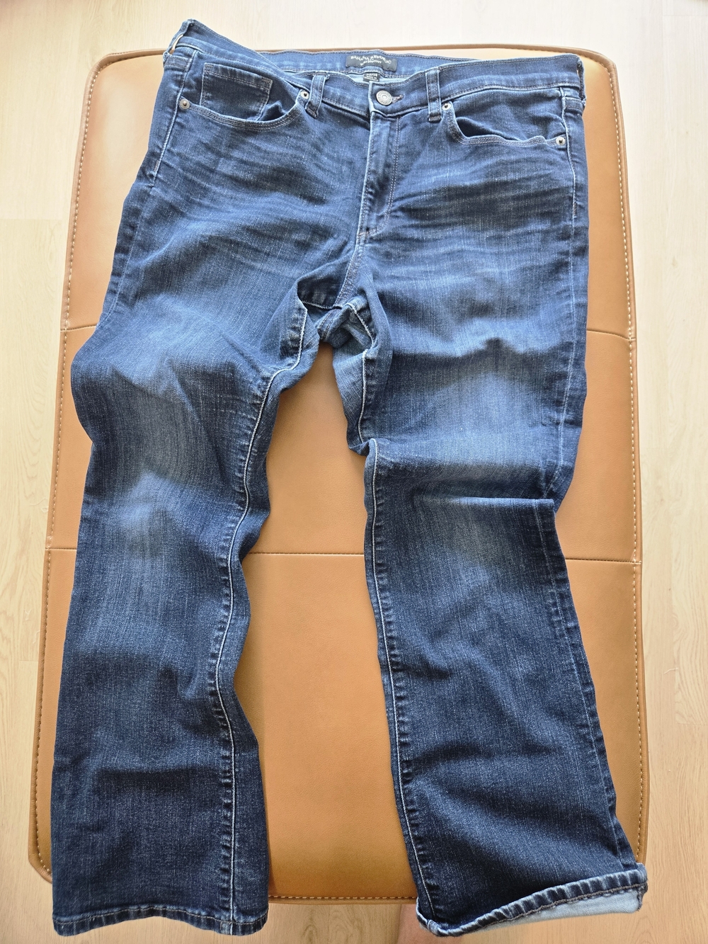 Banana Republic Dark Blue Straight Leg Jeans